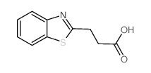 3-(BENZO[D]THIAZOL-2-YL)PROPANOIC ACID Structure