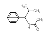 Acetamide,N-(2-methyl-1-phenylpropyl)-结构式