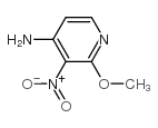 2-甲氧基-3-硝基吡啶-4-胺结构式
