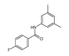 N-(3,5-dimethylphenyl)-4-fluorobenzamide Structure