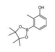 2-METHYL-3-(4,4,5,5-TETRAMETHYL-1,3,2-DIOXABOROLAN-2-YL)PHENO结构式