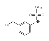 N-(3-(CHLOROMETHYL)PHENYL)METHANESULFONAMIDE structure