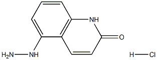 5-Hydrazino-2(1H)-quinolinone Hydrochloride结构式