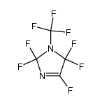 perfluoro-1,3-diaza-1-methylcyclopent-3-ene Structure