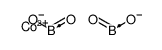 diboron cobalt(2+) tetraoxide Structure