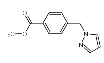 METHYL 4-(1H-PYRAZOL-1-YLMETHYL)BENZOATE Structure