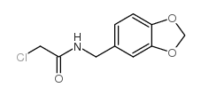 N-(1,3-苯并二氧-5-甲基)-2-氯乙酰胺图片