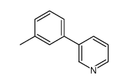 3-(3-Methylphenyl)pyridine Structure