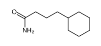 4-cyclohexyl-butyric acid amide Structure