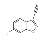 6-chlorobenzo[d]isoxazole-3-carbonitrile picture