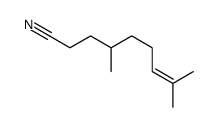 4,8-dimethylnon-7-enenitrile Structure