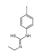 1-ethyl-3-(4-iodophenyl)thiourea结构式