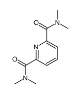 2-N,2-N,6-N,6-N-tetramethylpyridine-2,6-dicarboxamide Structure