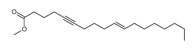 methyl octadec-10-en-5-ynoate Structure