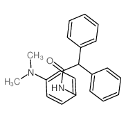 N-(4-dimethylaminophenyl)-2,2-diphenyl-acetamide structure