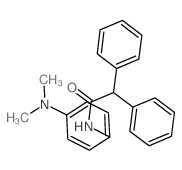 N-(4-dimethylaminophenyl)-2,2-diphenyl-acetamide Structure