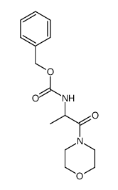 4-(N-benzyloxycarbonyl-alanyl)-morpholine结构式
