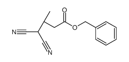 benzyl (3S)-4,4-dicyano-3-methylbutanoate Structure