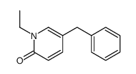 5-benzyl-1-ethylpyridin-2-one结构式