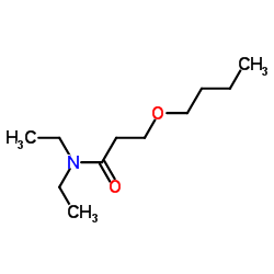 3-Butoxy-N,N-diethylpropanamide结构式