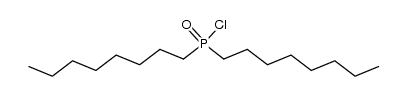 di-n-octylphosphinyl chloride结构式