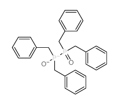 (benzyl-dibenzylphosphoryl-phosphoryl)methylbenzene Structure