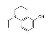 3-[ethyl(propyl)amino]phenol结构式