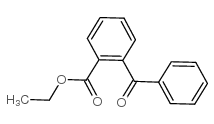 Benzoic acid,2-benzoyl-, ethyl ester structure