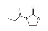 3-propionyl-2-oxazolidinone Structure