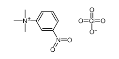 trimethyl-(3-nitrophenyl)azanium,perchlorate结构式