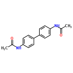 N,N'-DIACETYLBENZIDINE structure