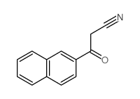 3-naphthalen-2-yl-3-oxo-propanenitrile Structure