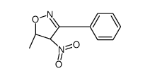 (4R,5S)-5-methyl-4-nitro-3-phenyl-4,5-dihydro-1,2-oxazole结构式