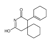 5-(cyclohexen-1-yl)-3-azaspiro[5.5]undecane-2,4-dione Structure