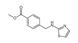 methyl 4-[(1,3-thiazol-2-ylamino)methyl]benzoate Structure