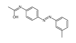 N-(4-((3-Methylphenyl)azo)phenyl)acetamide Structure