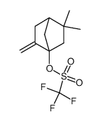 β-Fenchen-1-yl-triflat Structure