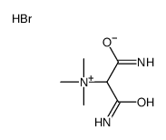 (1,3-diamino-1,3-dioxopropan-2-yl)-trimethylazanium,bromide Structure