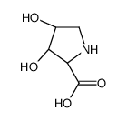 L-Proline, 3,4-dihydroxy- (9CI) structure