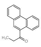 1-Propanone,1-(9-phenanthrenyl)- Structure