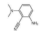 Benzonitrile,2-amino-6-(dimethylamino)- Structure