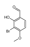 3-bromo-2-hydroxy-4-methoxybenzaldehyde Structure