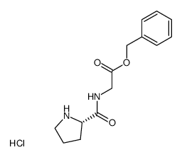 H-ProGly-OBn*HCl Structure