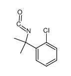 1-chloro-2-(2-isocyanatopropan-2-yl)benzene Structure