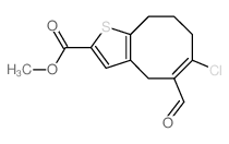 methyl (5Z)-5-chloro-6-formyl-11-thiabicyclo[6.3.0]undeca-5,9,12-triene-10-carboxylate picture