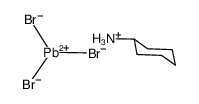 (cyclohexylammonium)PbBr3 Structure