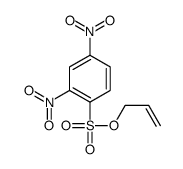 prop-2-enyl 2,4-dinitrobenzenesulfonate Structure