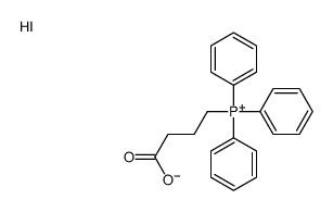 3-carboxypropyl(triphenyl)phosphanium,iodide结构式