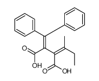 2-benzhydrylidene-3-butan-2-ylidenebutanedioic acid结构式