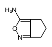 4H-Cyclopent[c]isoxazol-3-amine, 5,6-dihydro-结构式